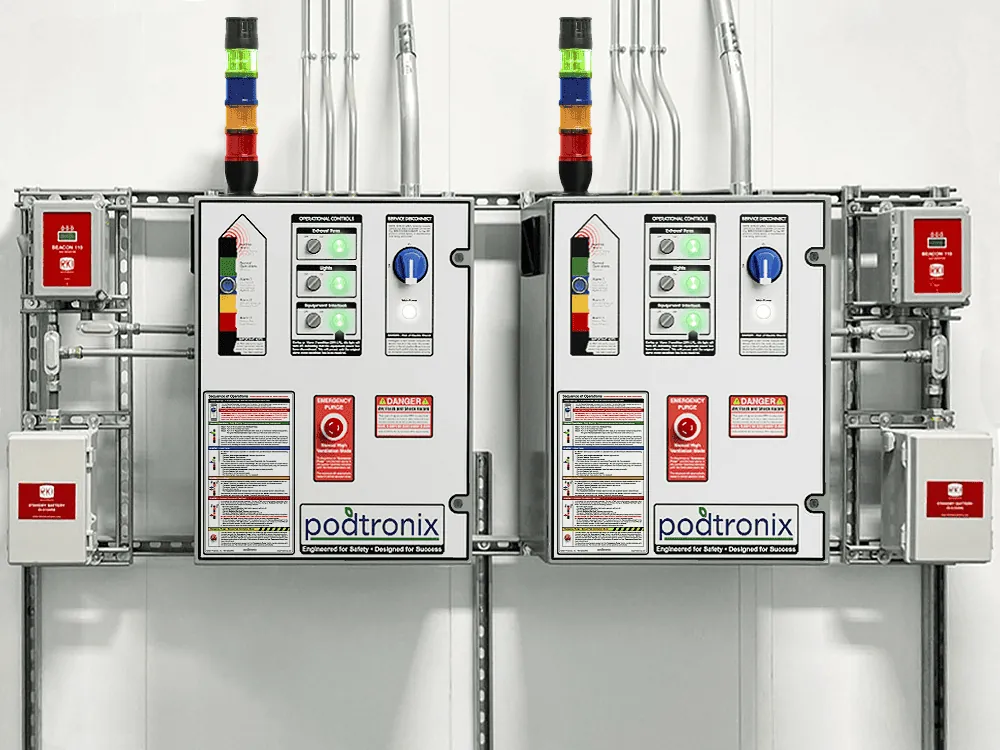 SMART Control Panel in operation