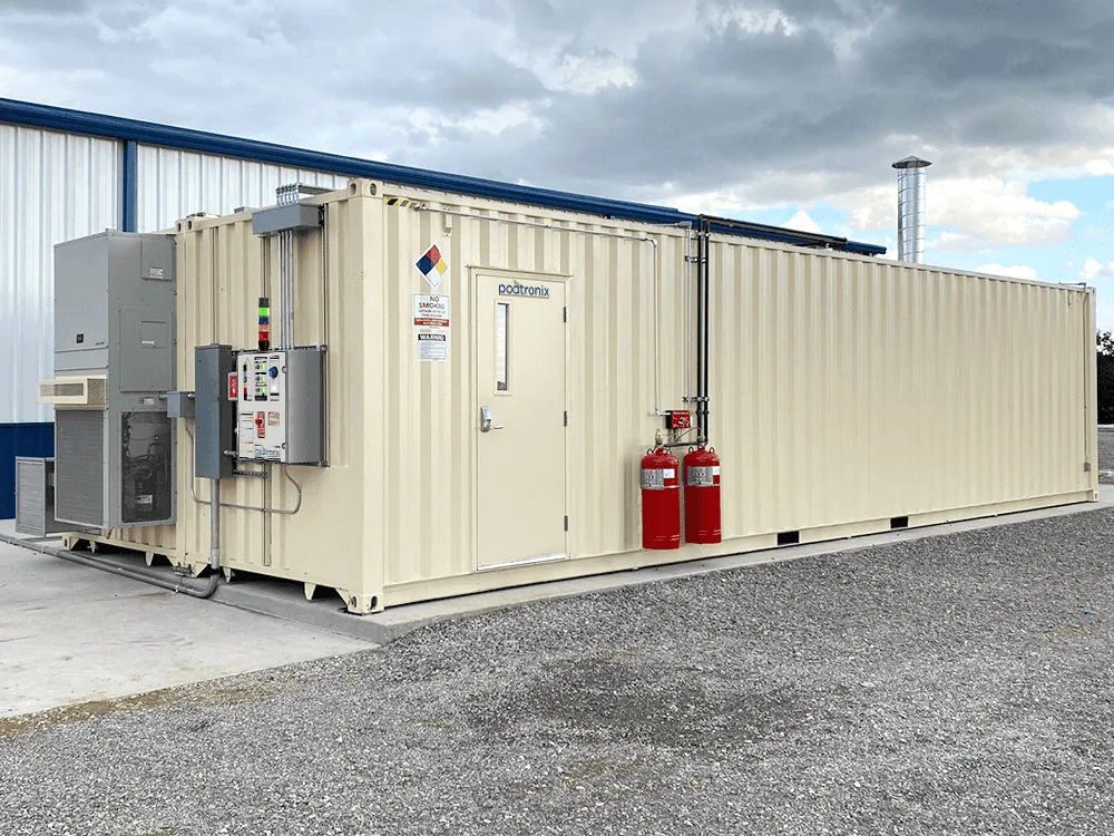 Modular C1D1 Extraction Lab PODs